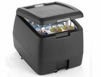 Kühlbox und Warmhaltebox 32 Liter Volumen, anthrazit Kühlbox und Warmhaltebox 32 Liter Volumen, anthrazit