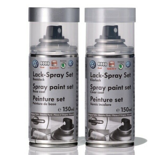 Lackspray Set, H7J, pure grey