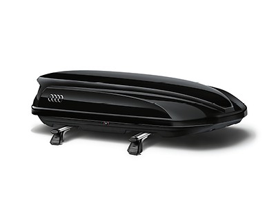 Ski- und Gepäckbox brillantschwarz, 405 l