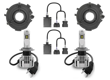 H7-LED Abblendlicht, 2 Glühlampen, CAN-Bus-Adapter, Adapter A05, Montageanleitung H7-LED Abblendlicht, 2 Glühlampen, CAN-Bus-Adapter, Adapter A05, Montageanleitung