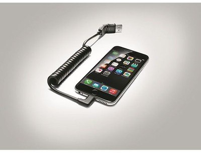 USB-Adapterleitung für mobile Endgeräte mit Apple Lightning-Buchse, gewinkelt