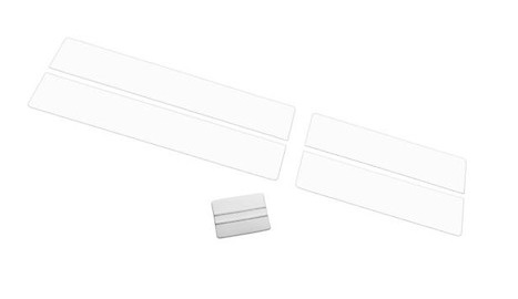 Schutzfolie für Einstiegsleiste transparent, vorne und hinten Schutzfolie für Einstiegsleiste transparent, vorne und hinten