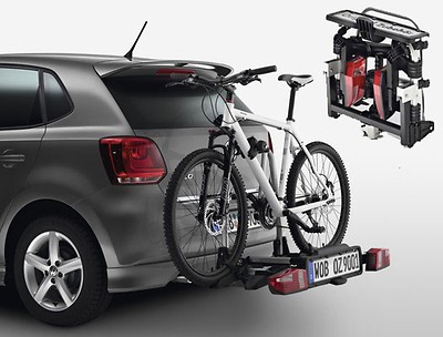 Fahrradträger für die Anhängevorrichtung: 2 Fahrräder, klappbar, faltbar, Compact II, Linkslenker Fahrradträger für die Anhängevorrichtung: 2 Fahrräder, klappbar, faltbar, Compact II, Linkslenker
