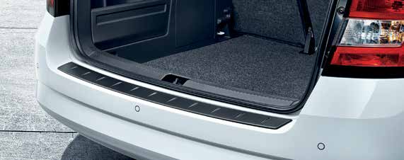 Ladekantenschutzleiste Kunststoff schwarz für Fabia III Combi FL Ladekantenschutzleiste Kunststoff schwarz für Fabia III Combi FL