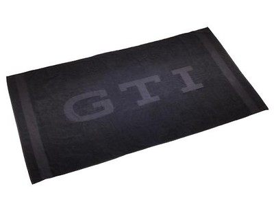 Badetuch 180 x 100cm, Schwarz, GTI Kollektion 