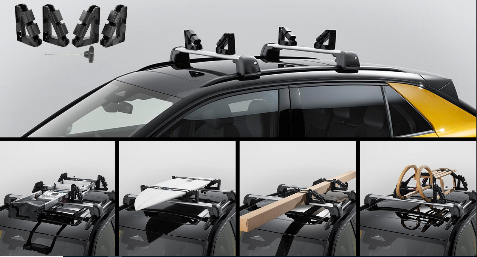 Universalhalterung Dachaufbauten T-Nut, universal einsetzbar