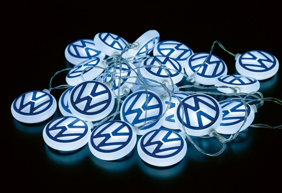 VW T1 Bulli Bus 3D Lichterkette 3m, 20 x LED