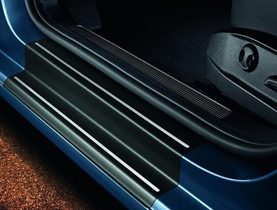 4 Stück Auto-Styling Auto-Einstiegsaufkleber Schutzfolie für VW