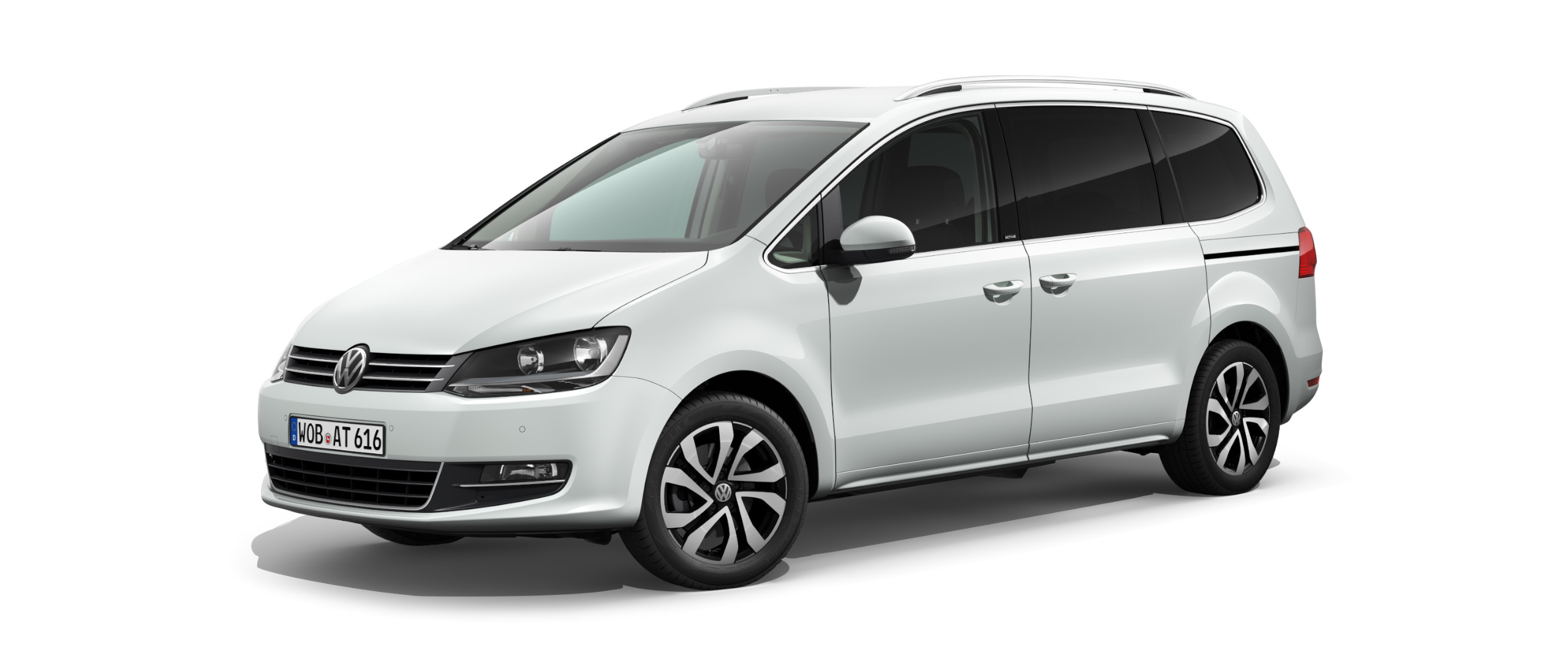 VW Sharan weißer VW Sharan
