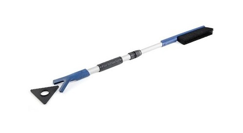 Eiskratzer mit Teleskopstiel und Schneebesen