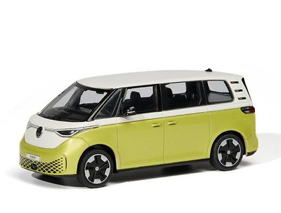 Modellauto 1:43, ID. Buzz, Candyweiss / Limonengelb-Metallic