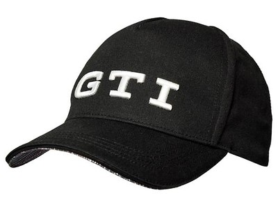 Cap 56-60, Schwarz, GTI Design, GTI Kollektion 