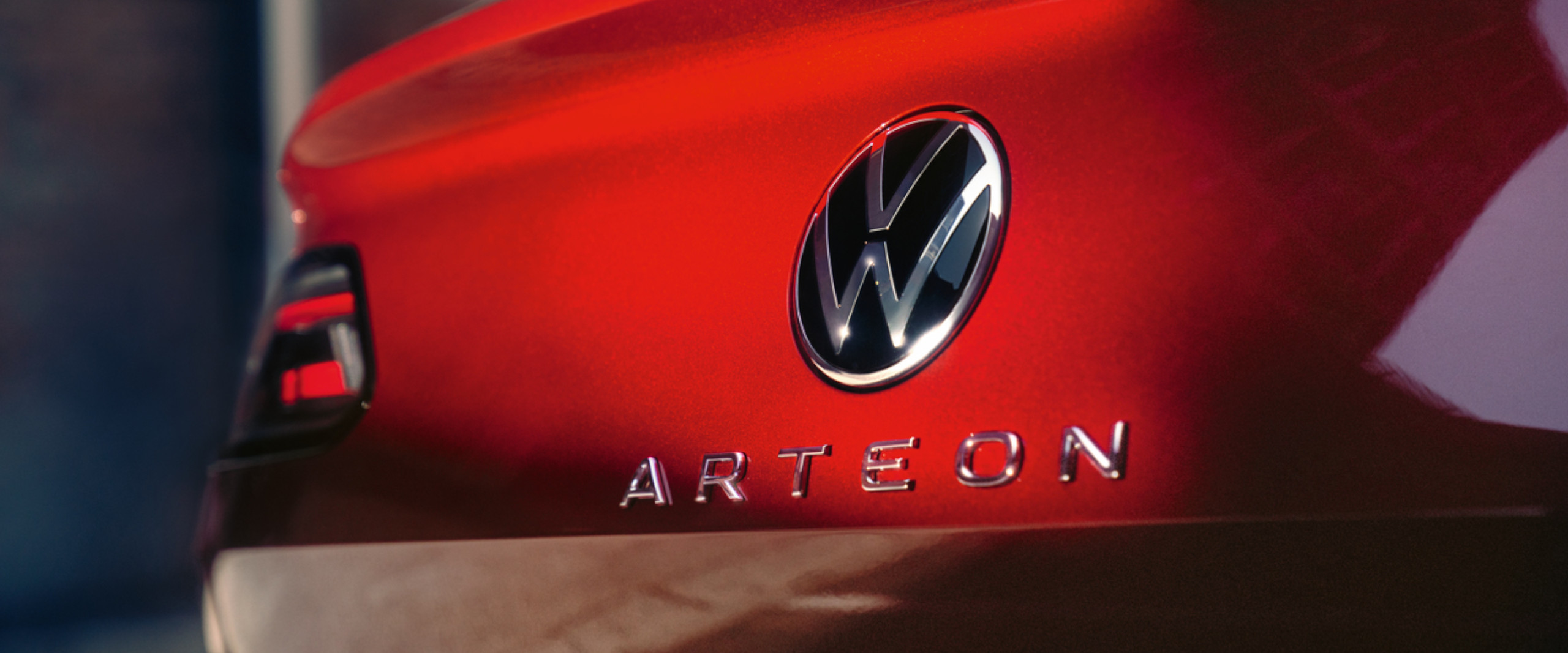 Arteon Shooting Brake Heckansicht Arteon Shooting Brake Logo am Heck