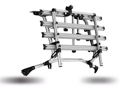 Fahrradträger für die Heckklappe: max. 4 Fahrräder, max. 60kg, nicht für elektrische Heckklappe Fahrradträger für die Heckklappe: max. 4 Fahrräder, max. 60kg, nicht für elektrische Heckklappe