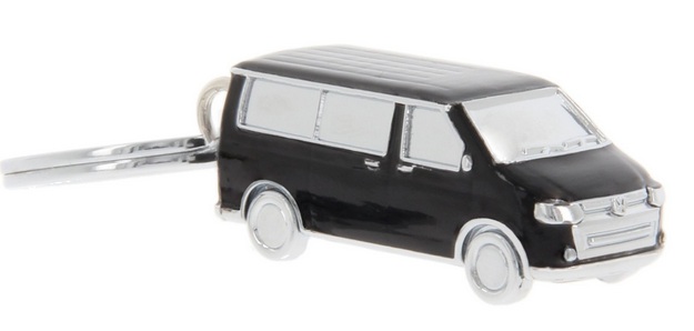 VW T5/T6 Bus 3D Schlüsselanhänger mit VW-Charm
