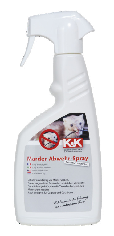 Marderabwehr-Spray natürliche Wirkstoffe, 500ml Marderabwehr-Spray natürliche Wirkstoffe, 500ml