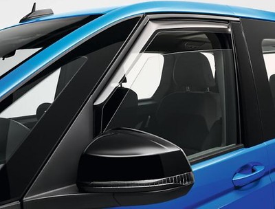 Tür-Windabweiser	  vorne, rauchgrau