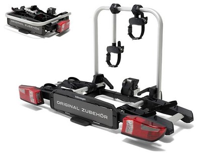 Fahrradträger für die Anhängevorrichtung	2 Fahrräder, "Premium II", faltbar, Linkslenker PR:L0L