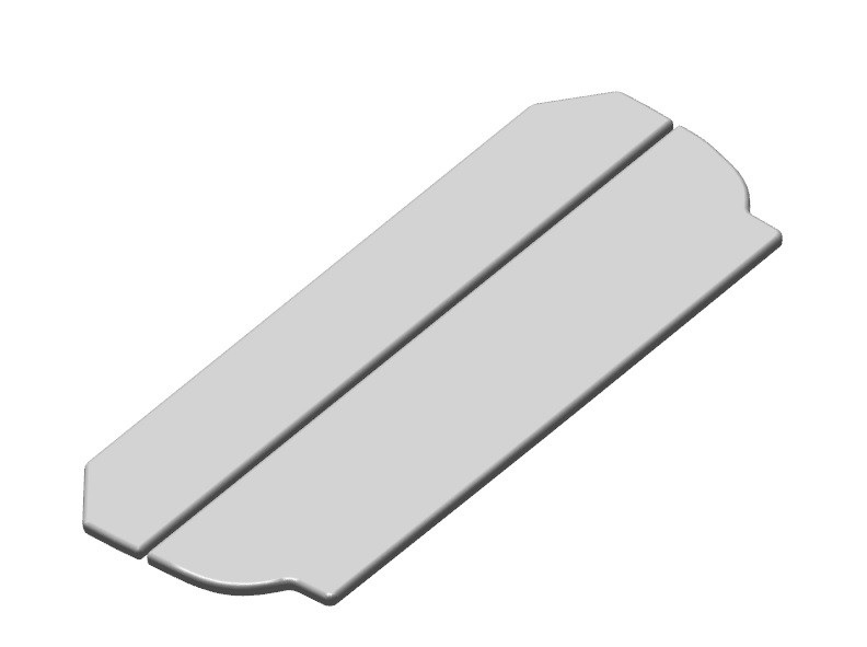 Polsterauflage Multiflexboard, Palladiumgrau Polsterauflage Multiflexboard, Palladiumgrau