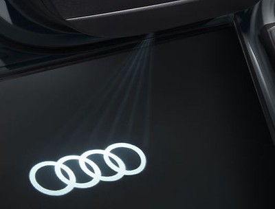Einstiegs-LED Audi Ringe für Fahrzeuge mit LED-Einstiegsleuchten (schmaler Stecker) Einstiegs-LED Audi Ringe für Fahrzeuge mit LED-Einstiegsleuchten (schmaler Stecker)