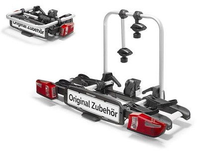 Fahrradträger für die Anhängevorrichtung, 2 Fahrräder, Premium, faltbar, abklappbar Fahrradträger für die Anhängevorrichtung, 2 Fahrräder, Premium, faltbar, abklappbar
